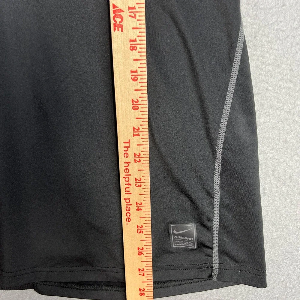 Nike Pro Shirt Mens Large Cool Fitted Long Sleeve Running Training Stretch Vent